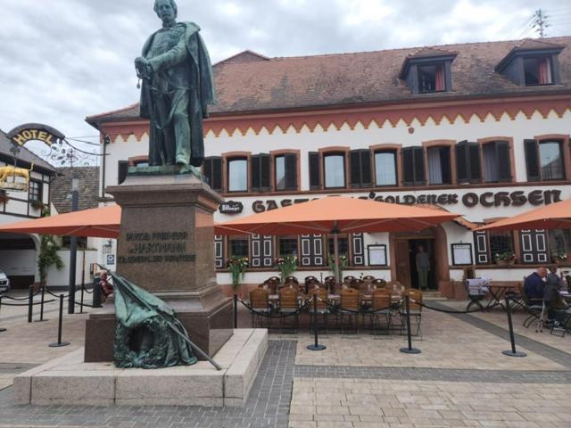 Hotel Zum Goldenen Ochsen Maikammer Bagian luar foto